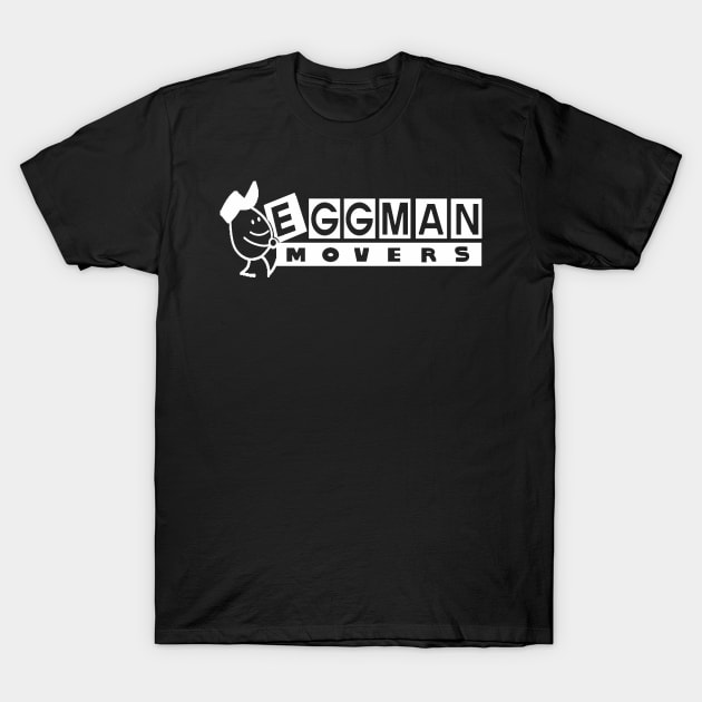 Eggman White T-Shirt by BradyRain